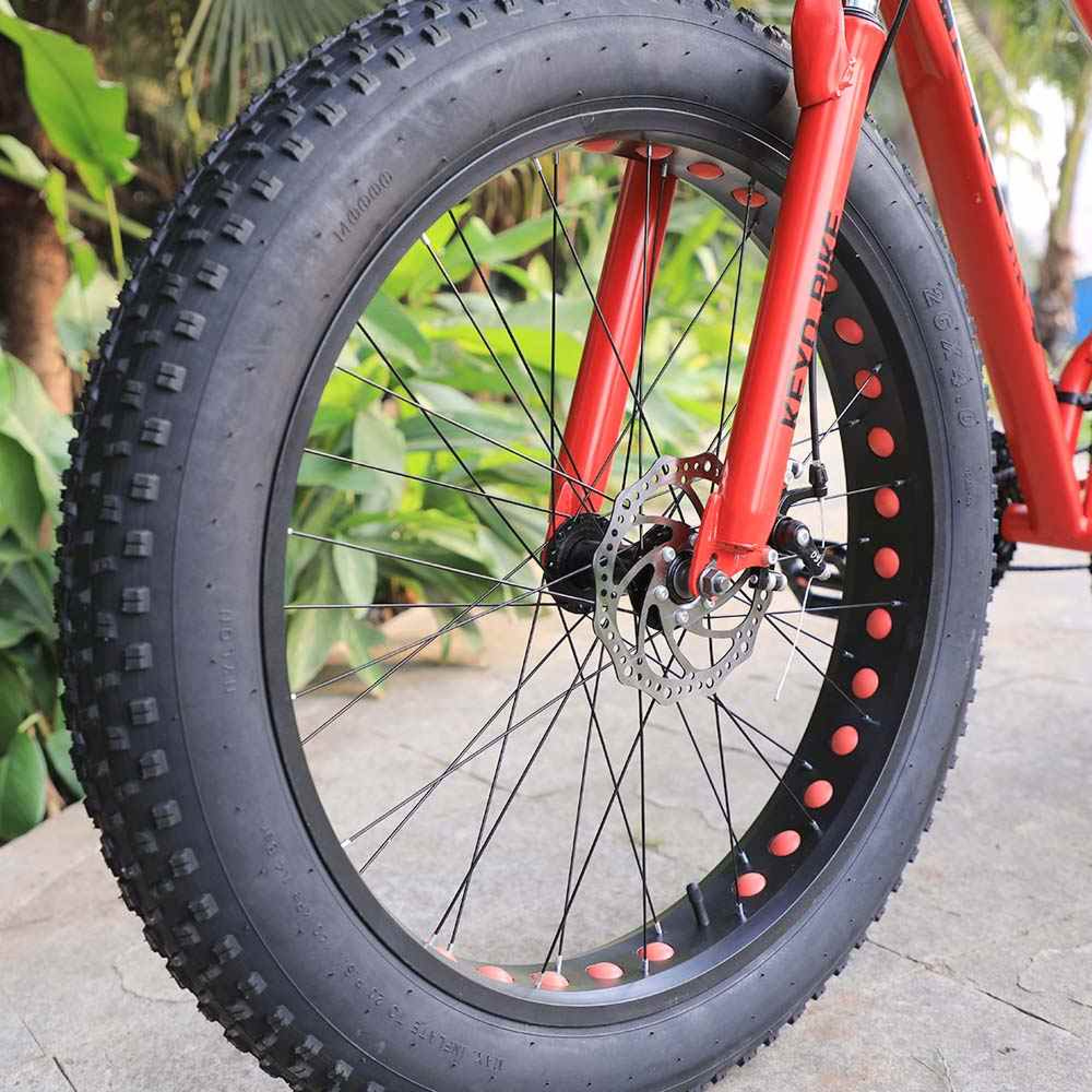 gear cycle with big tyres